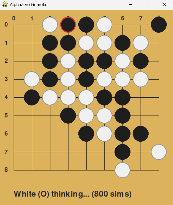 Gomoku Reinforcement Learning Agent